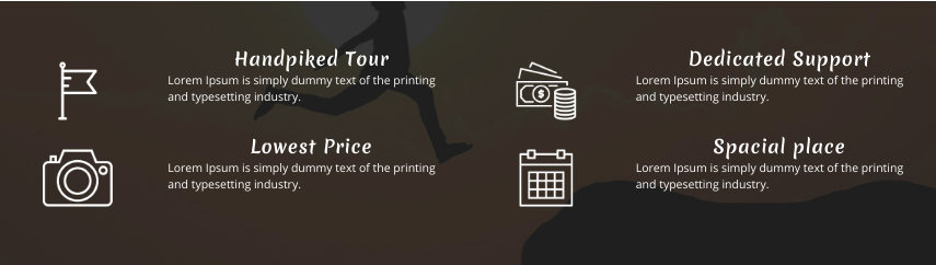 Final display of Testimonials